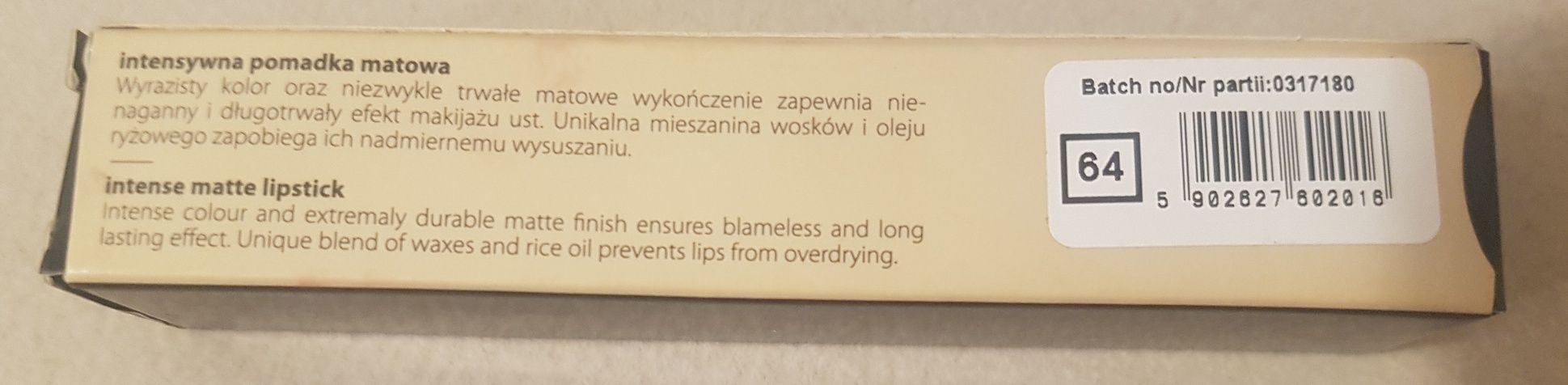 Pease pomadka Lip Crayon nr 64