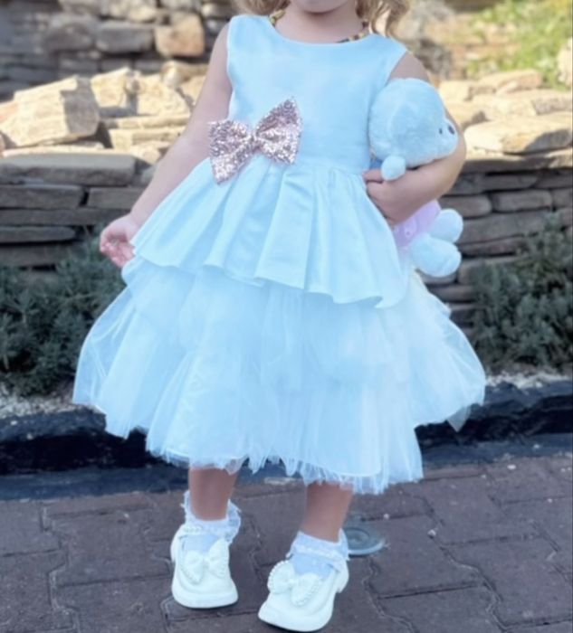 Сукня плаття нарядне святкове біле 104 р