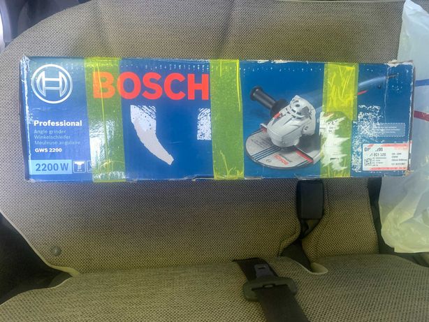Болгарка Bosch GWS 2200. 230 диск. Новая. Оригинал.