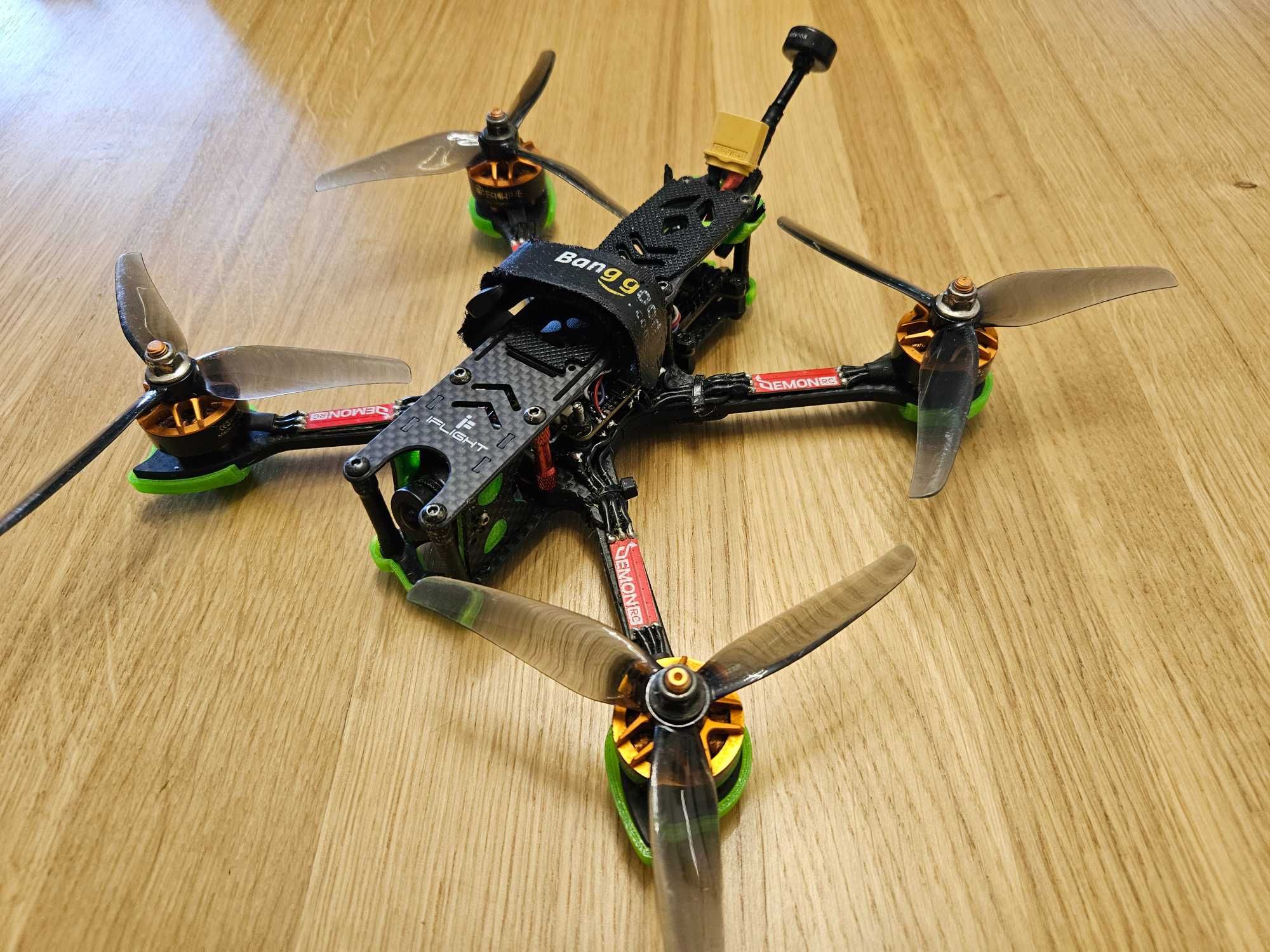 Dron FPV 5 cali 4s cały zestaw
