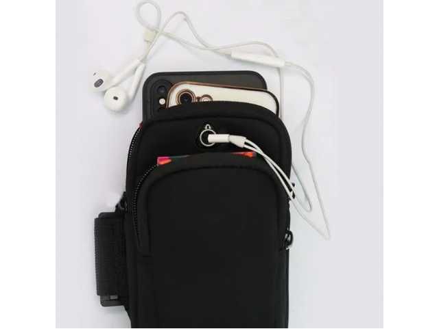 Etui saszetka sportowa na ramię opaska do biegania na telefon klucze