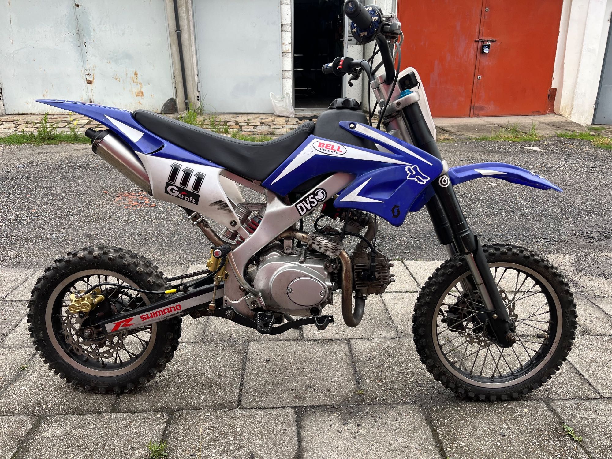PITBIKE CROSS FMB139 72cc dużo nowych części!