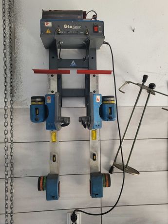 Geometria zbieżność kół  GTO LASER komplet z najazdami, komplet