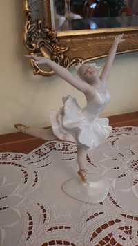 Porcelanowa figurka, tańcząca baletnica, Wallendorf