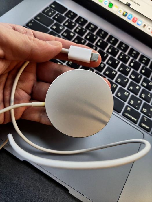 Оригінальний бездротовий зарядний пристрій Apple MagSafe Charger 1 м