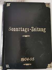 Sonnztags-zeitung moda 1904