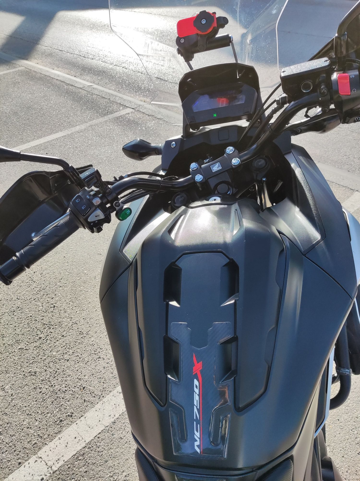Honda NC 750x controlo de tração/ABS