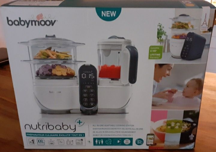 Robot kuchenny nutribaby+ Babymoov biały