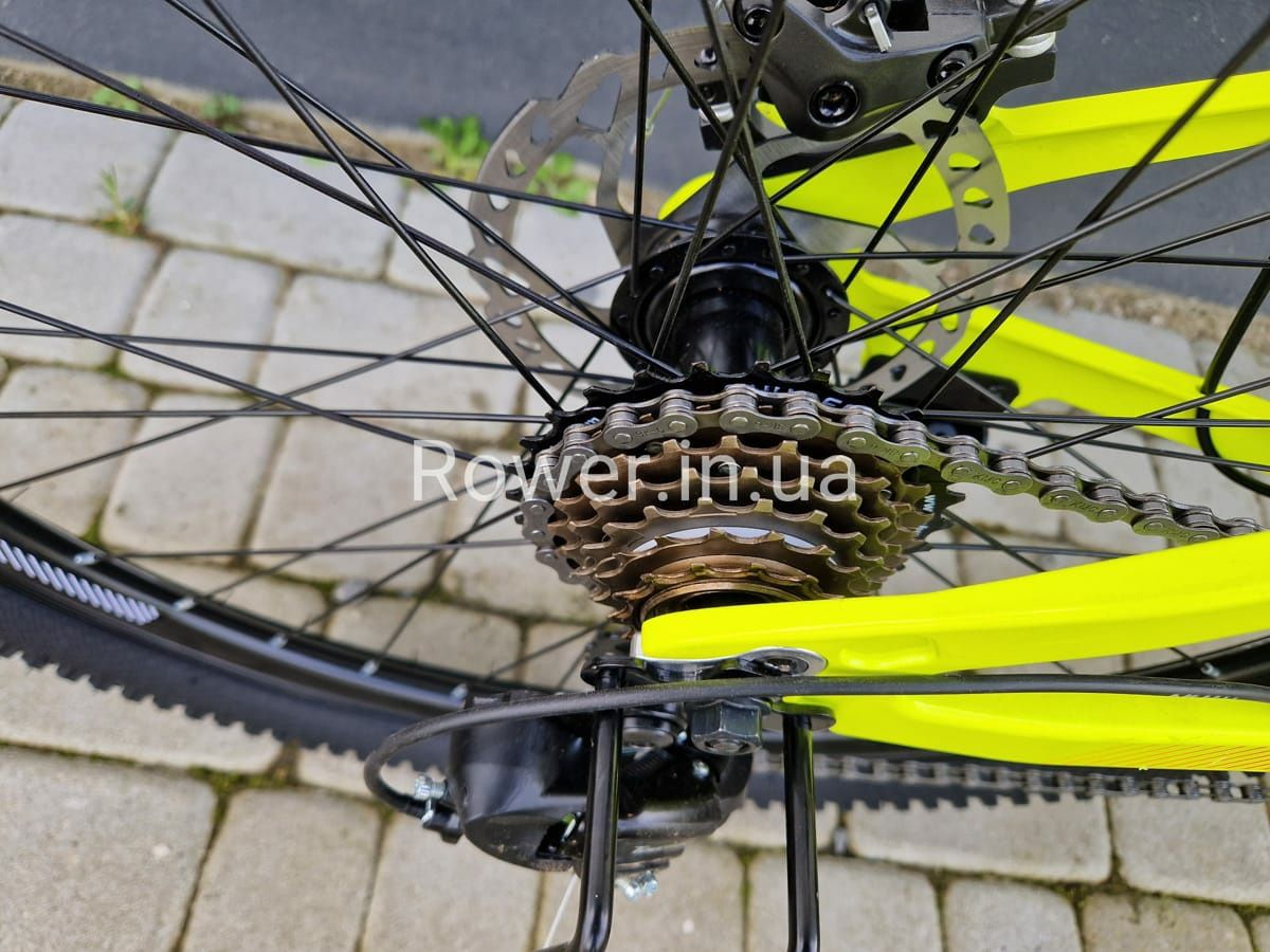 Велосипед XS магнієвий Titan Stricker 26 2024 Рама-14" neon yellow-ora