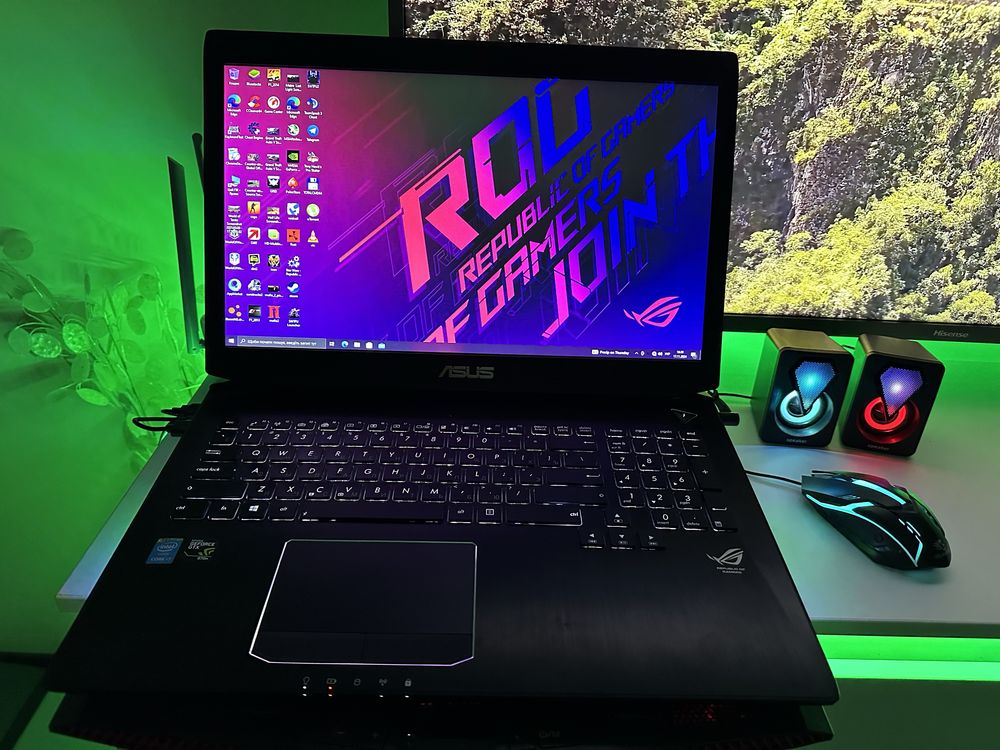 *ИГРОВОЙ Asus ROG Как Новый + Комплект Девайсов