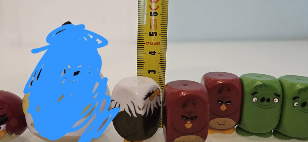 Kolekcja figurek Angry Birds Kinder Niespodzianka
