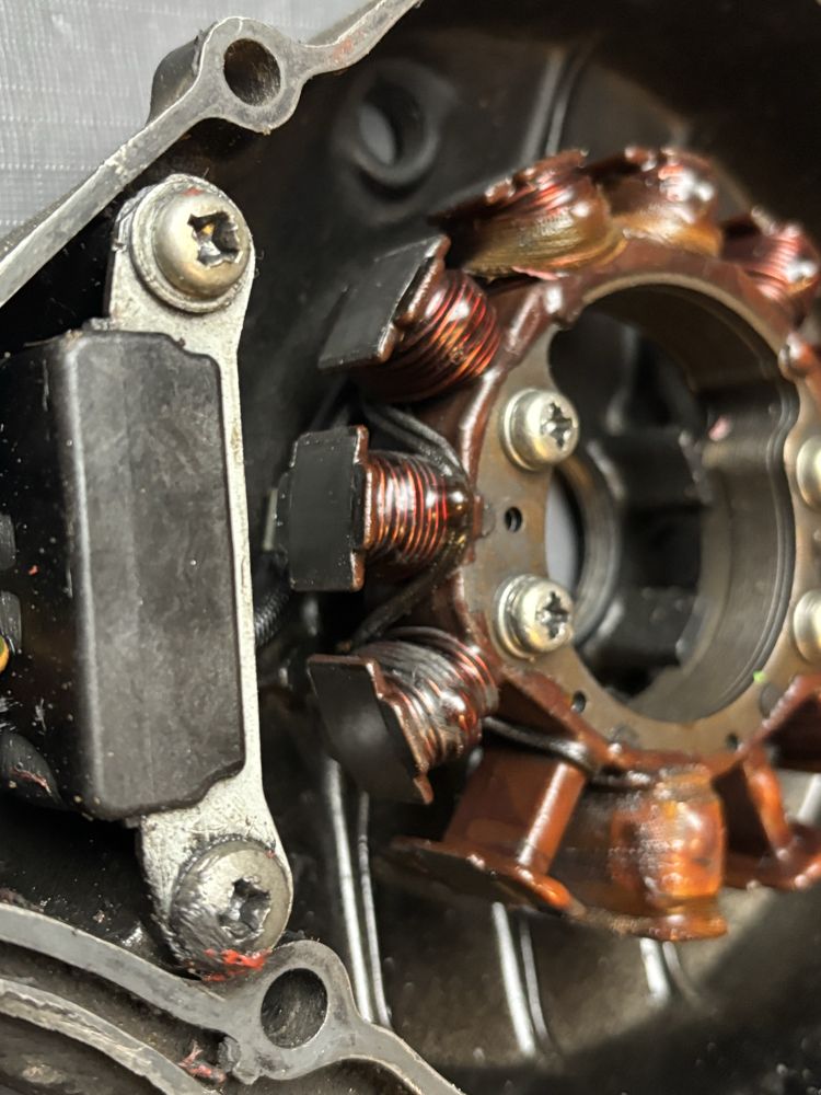 Stator stojan alternator iskrownik YAMAHA XT600