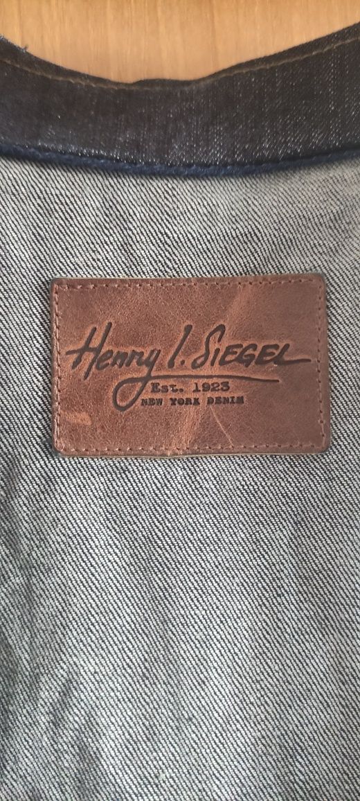 Kamizelka jeansowa Henry I. Siegel