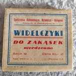 PRL widelczyki do zakąsek 12 szt.