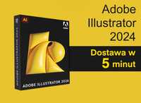 Adobe Illustrator 2024 PL [Licencja Wieczysta] +BONUS - DOSTAWA 5 MIN