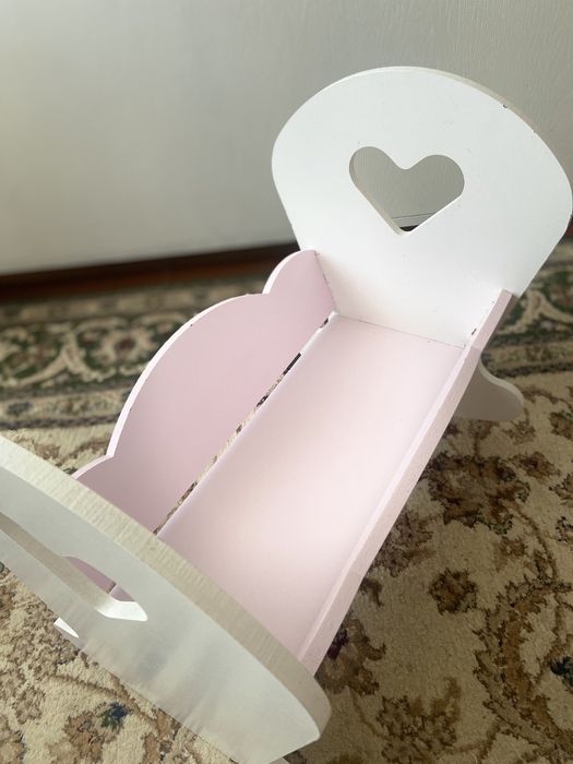 Кроватка лялькова. Ліжко для ляльки. Кроватка для кукол