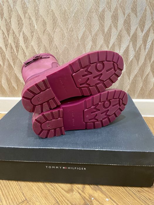 Гумові чоботи/ резиновые сапоги Tommy Hilfiger Translucent