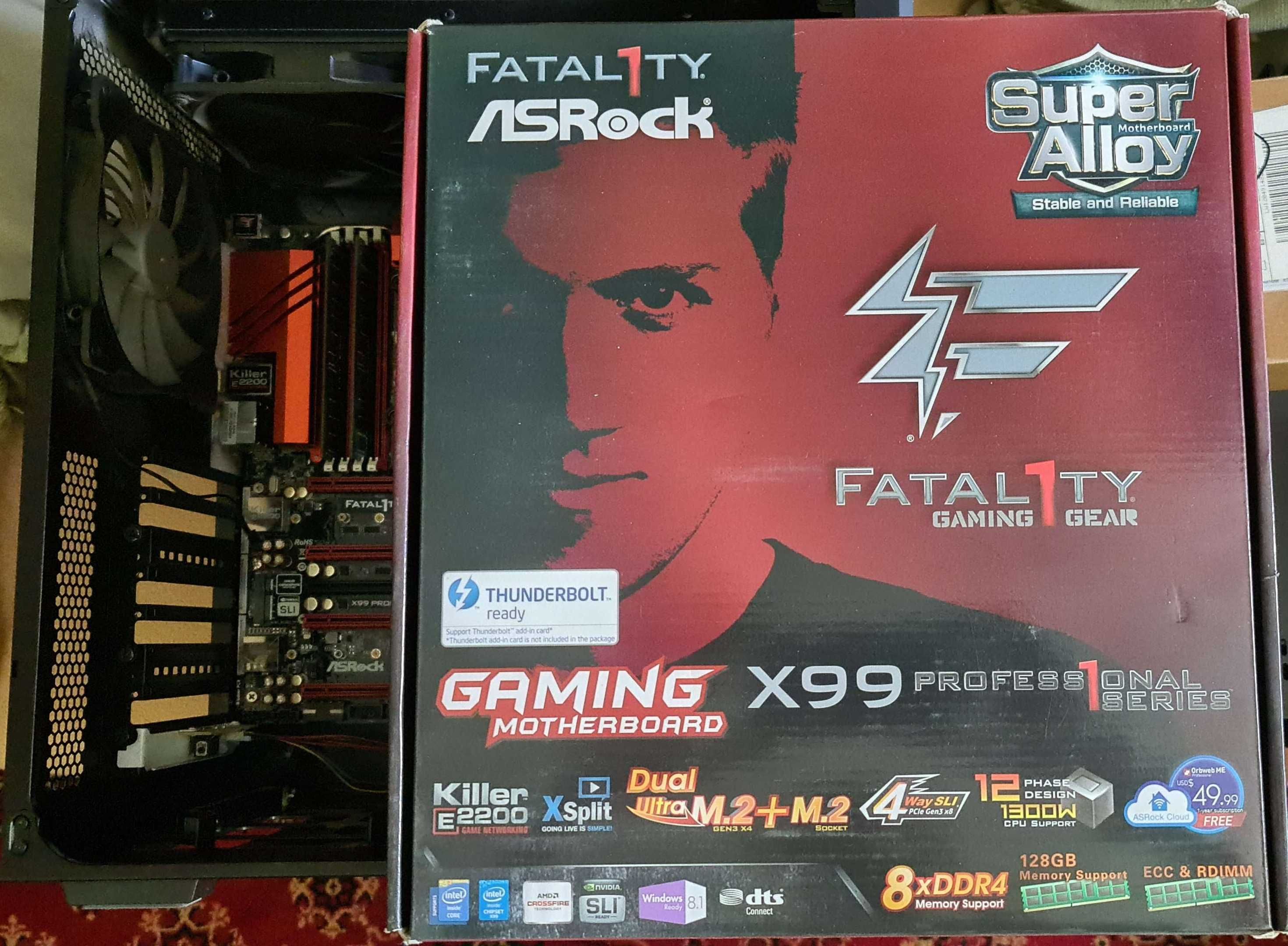 Asrock x99 Professional Intel Socket LGA2011v3