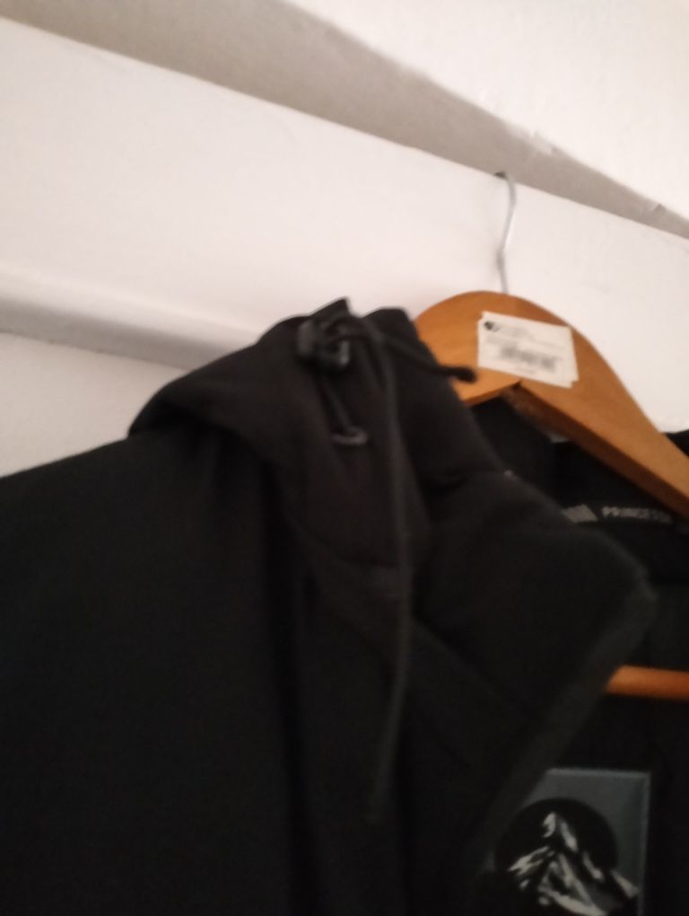Kurtka męska czarna zimowa bardzo ciepła