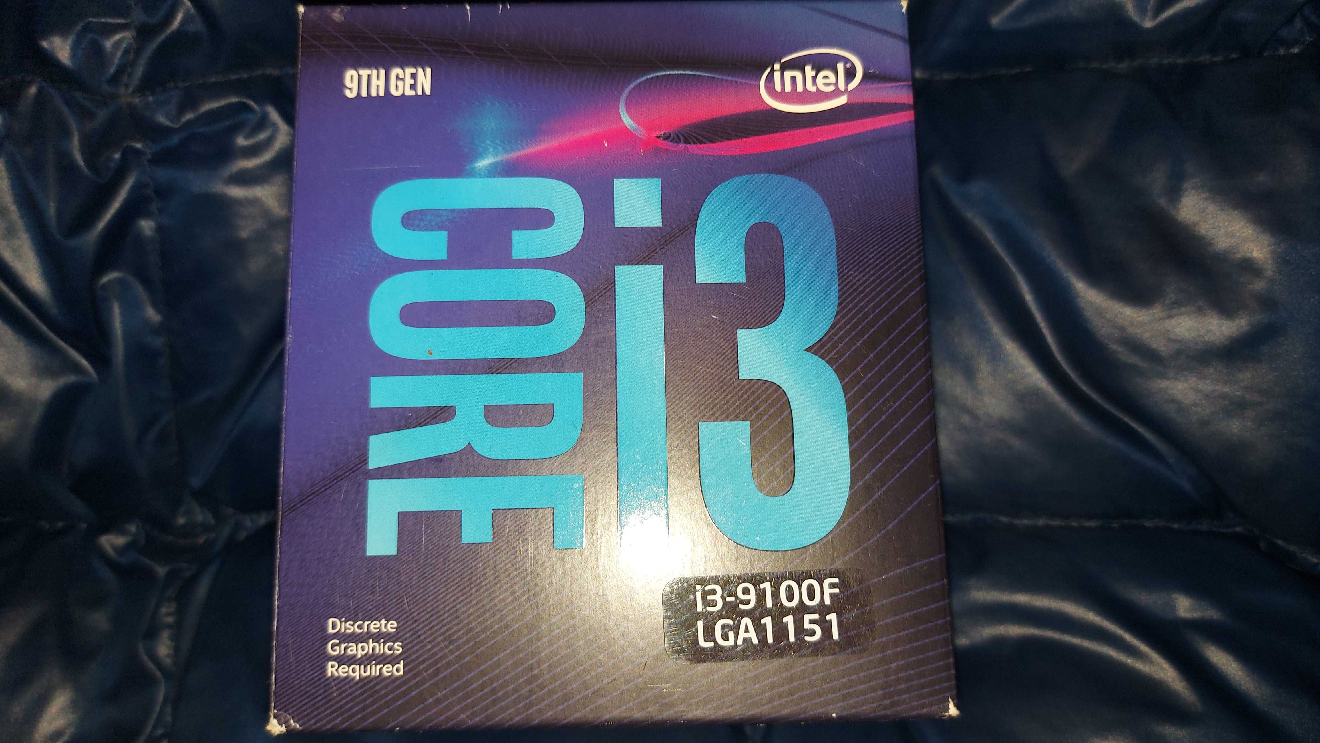 коробка с процессора i3 9100f
