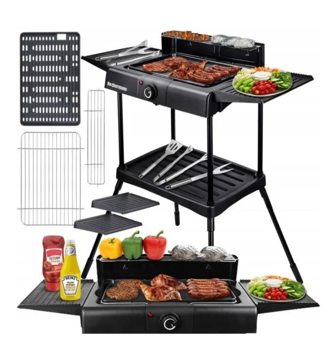 Grill elektryczny 2 w 1 Heckermann
