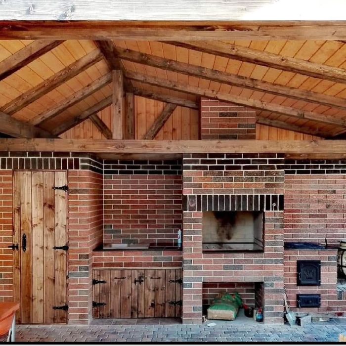 Строительство печей барбекю комплексов и беседок зон отдыха