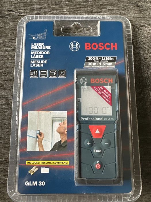 Лазерна рулетка дальномір BOSCH GLM 30