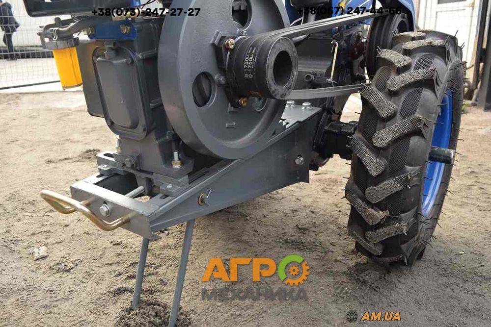 Мотоблок Forte МД-81 LUX (8 к.с. дизель, синій)! Фреза+LED фара!