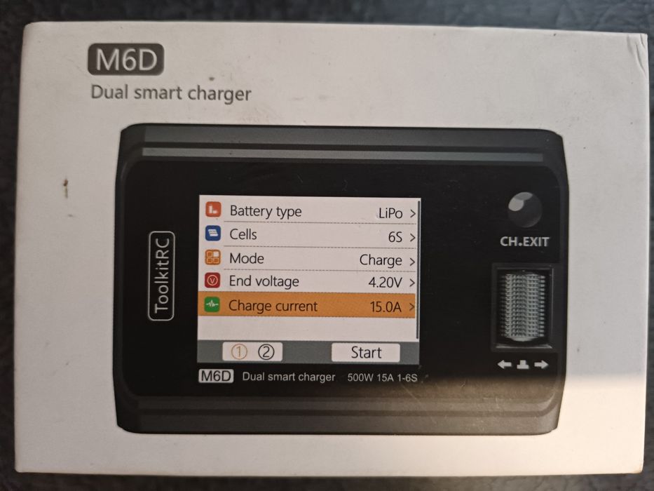 Зарядний пристрій, m6d dual smart charger