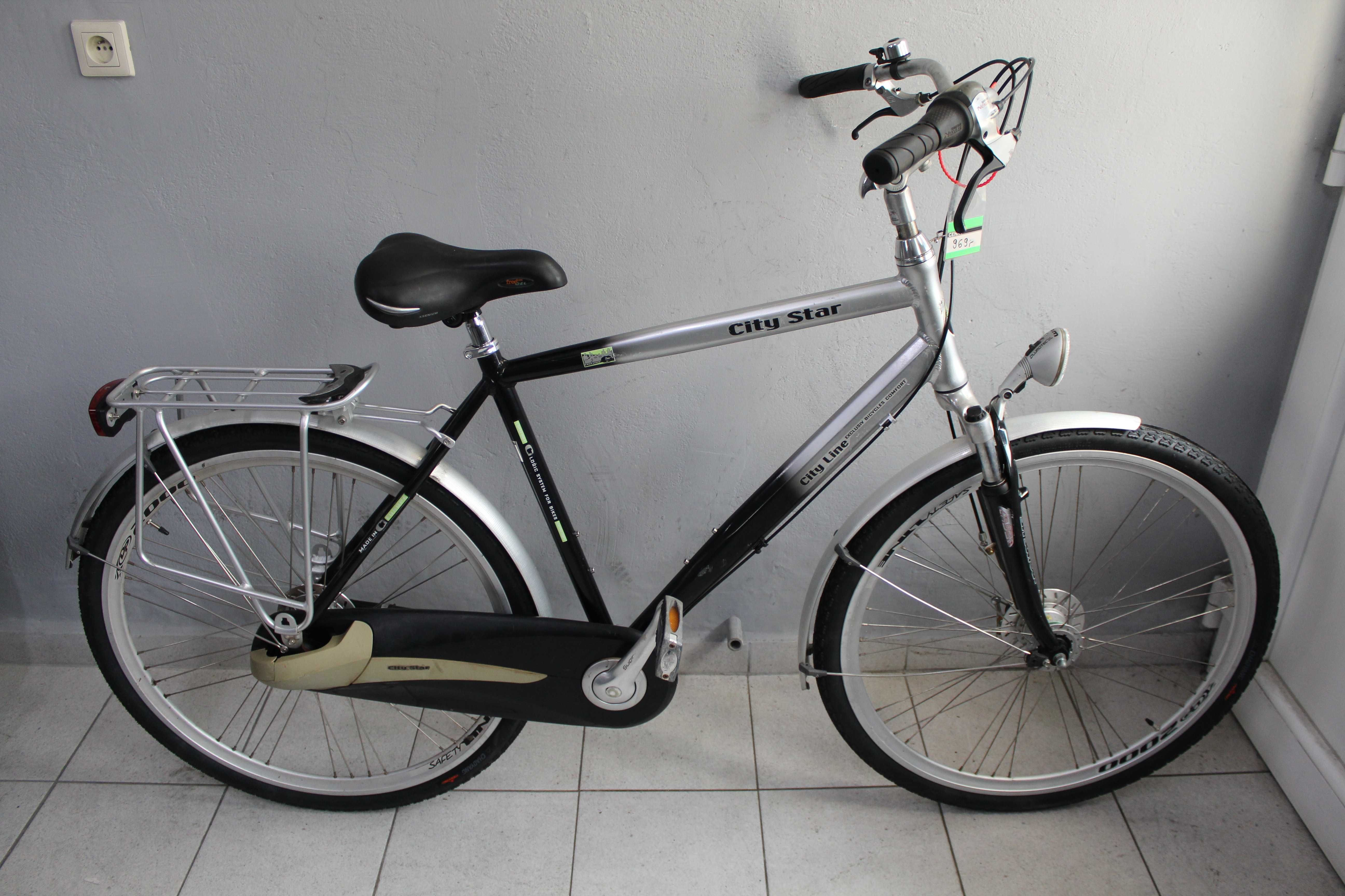 Rower miejski City Star, Rama 53 cm, Koła 28", Shimano NEXUS 8