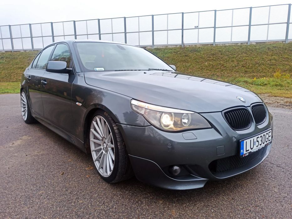 BMW Seria 5 BMW E60 530i + gaz, M-Pakiet 2004 rok, automat