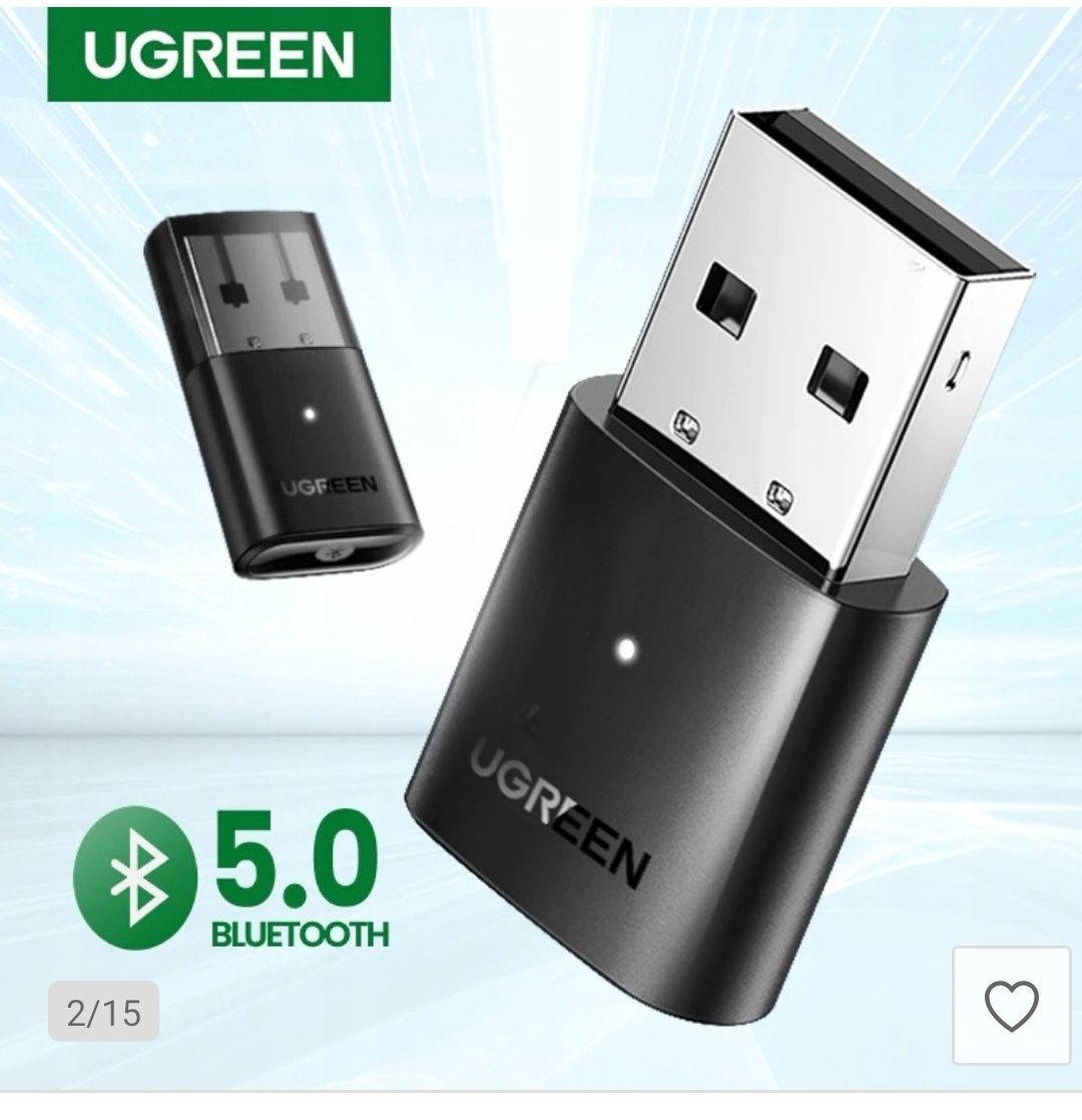 Adapter  Bluetooth USB 5.0 UGREEN 20M