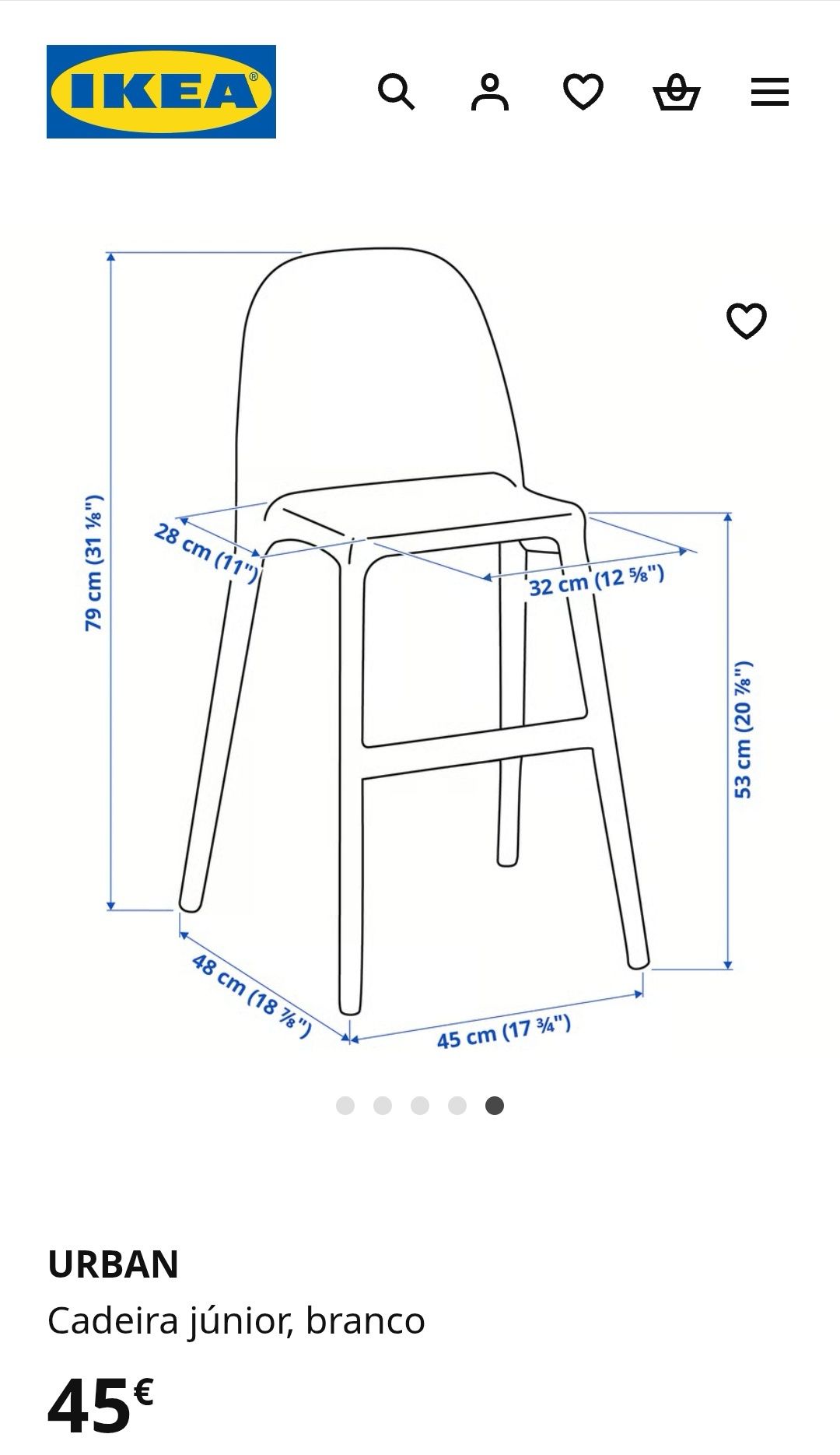 Cadeira Junior IKEA