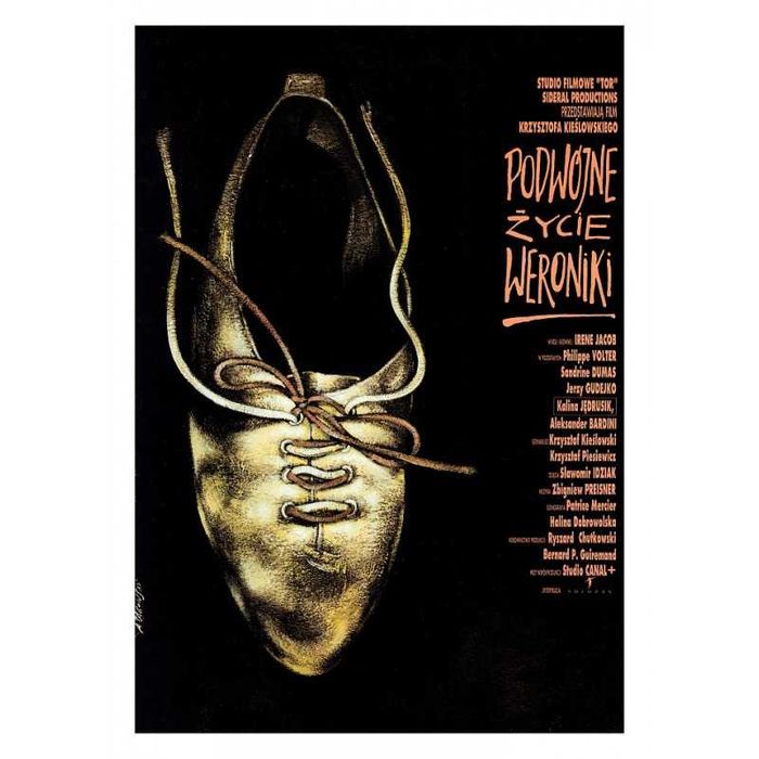 Karta pocztowa Andrzej Pągowski Podwójne życie Weroniki Klasyka filmu