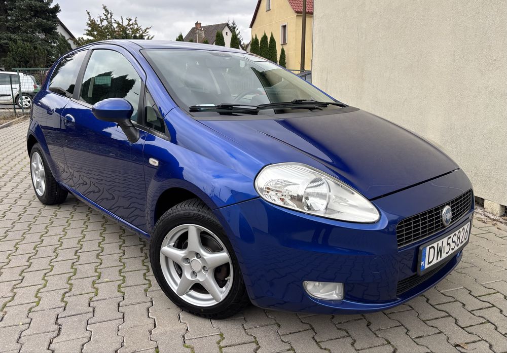 Fiat Punto 1.4 77KM • 2006r • KLIMA • Alufelgi • Serwisowany