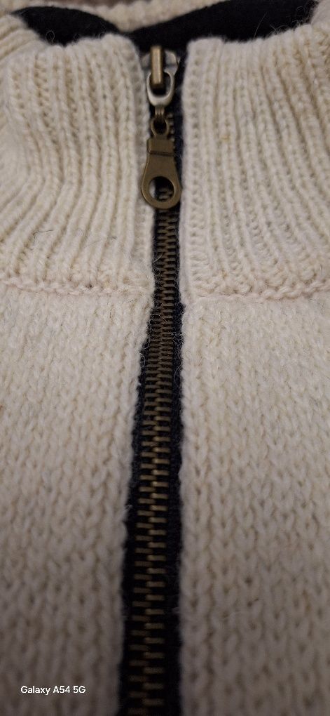 Oryginalny sweter norweski 100% wełna