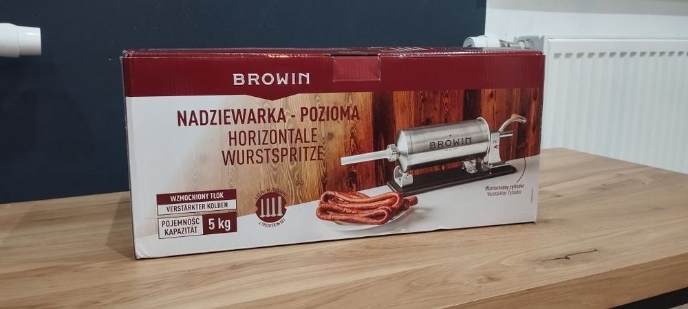 Nadziewarka do mięsa browin 5 kg