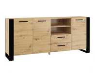 Komoda z szufladami do salonu sypialni komoda pod TV dąb Artisan