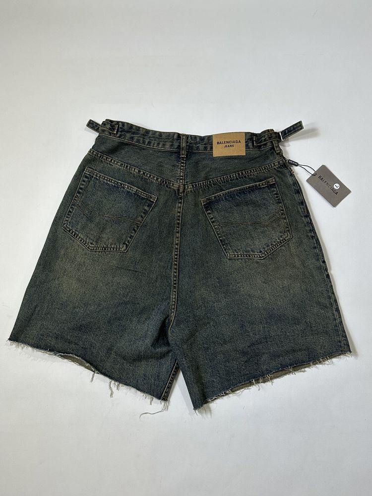 шорты Balenciaga Washed Blue shorts