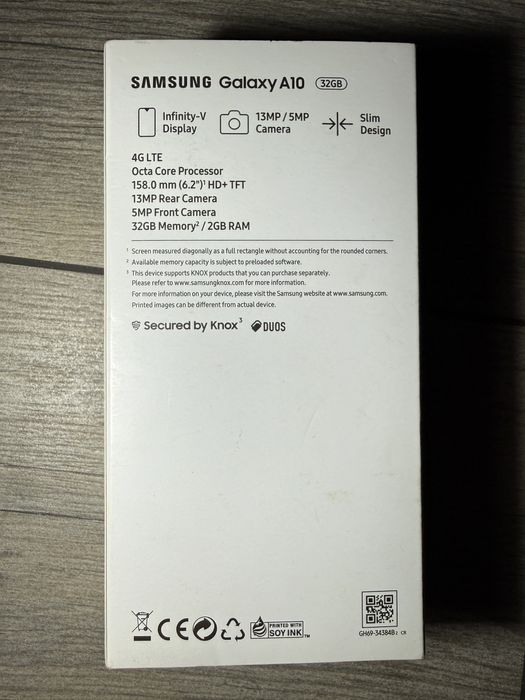 Смартфон Samsung A10