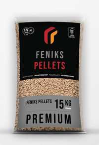 Pellet FENIKS Premium 6mm / Pelet Drzewny ENplus A1 / Dostawa GRATIS!