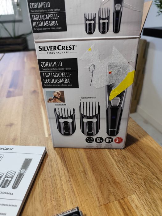 Kit máquina corta cabelo bateria nova
