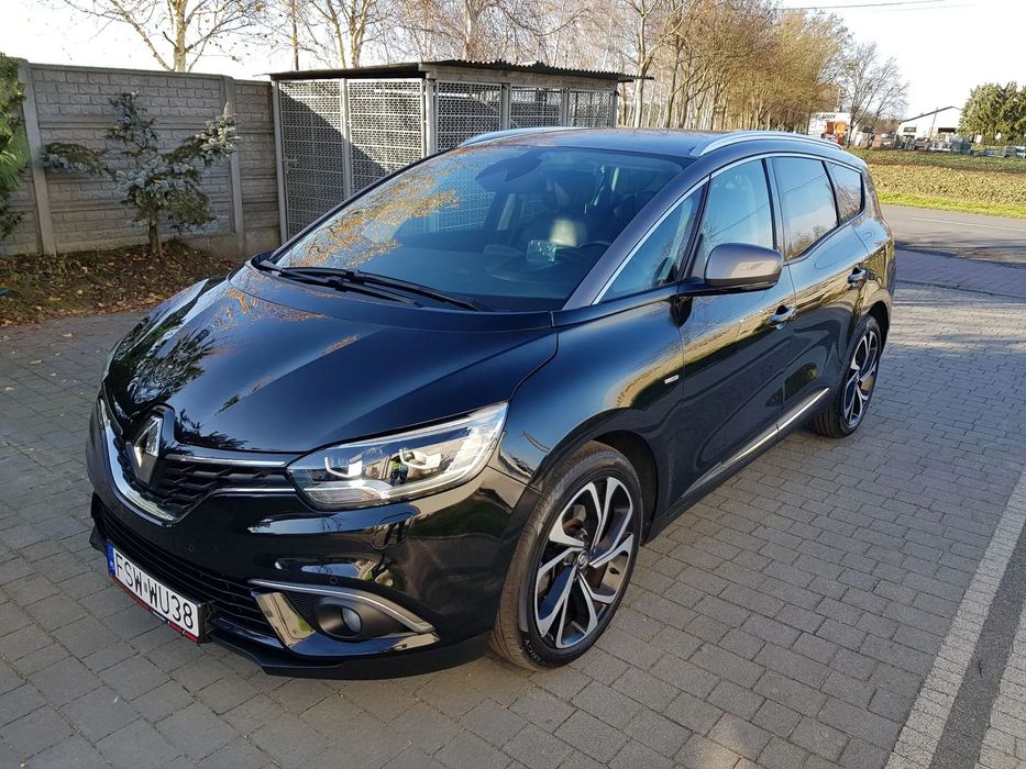 Renault Grand Scenic 1.6 160KM, Pure Led, Skóry, Automa, Head Up, Bose Edition, Idealny !!