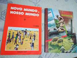 2 Livros de 1979 do Ciclo preparatório do ensino secundário