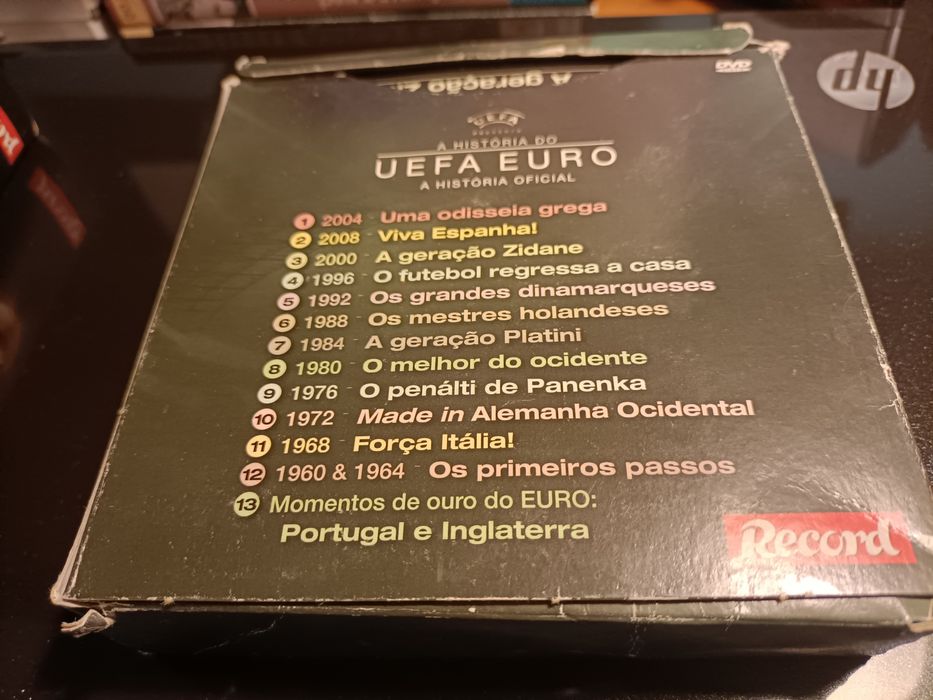 Coleções DVDs World Cup e EUFA cup