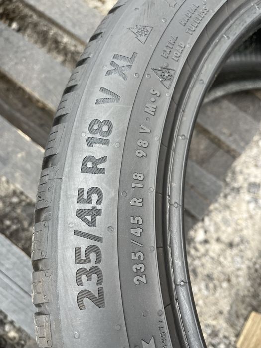 Шини 235/45 R18 Continental WinterContact TS870P резина бу зима