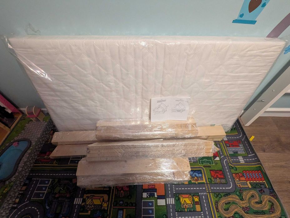 Łóżko + materac 160x80