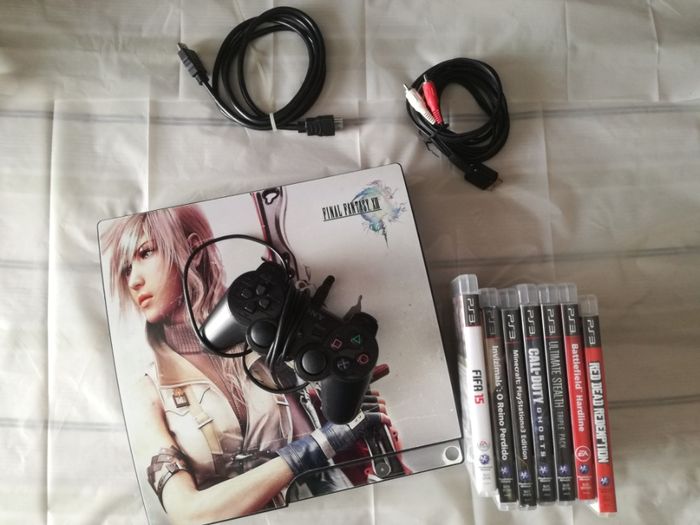 PS3 Final Fantasy XIII Edition 120 Gb + jogo