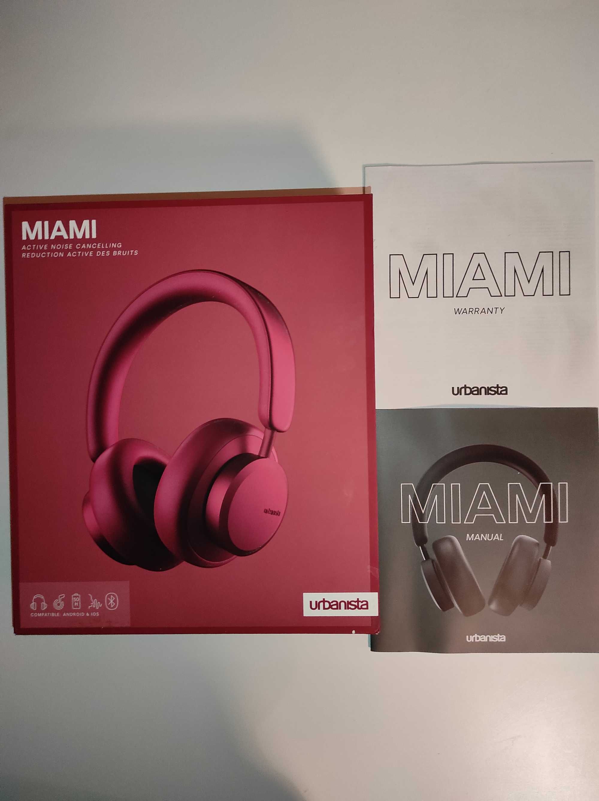 Oryginalne słuchawki bezprzewodowe Urbanista Miami Android/IOS