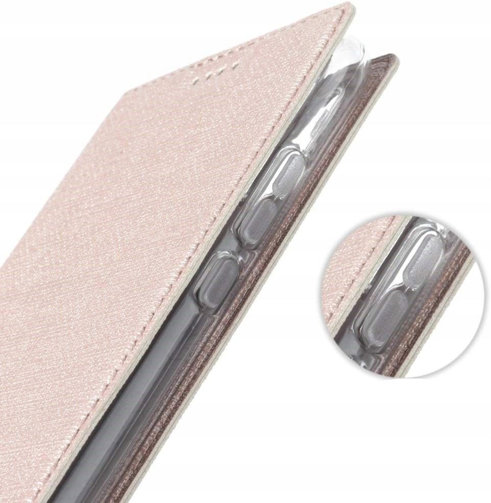 Etui z klapką do huawei p20 lite magnetyczne case pokrowiec szare